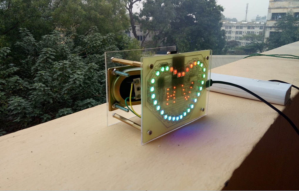 led trái tim rgb tích hợp mp3